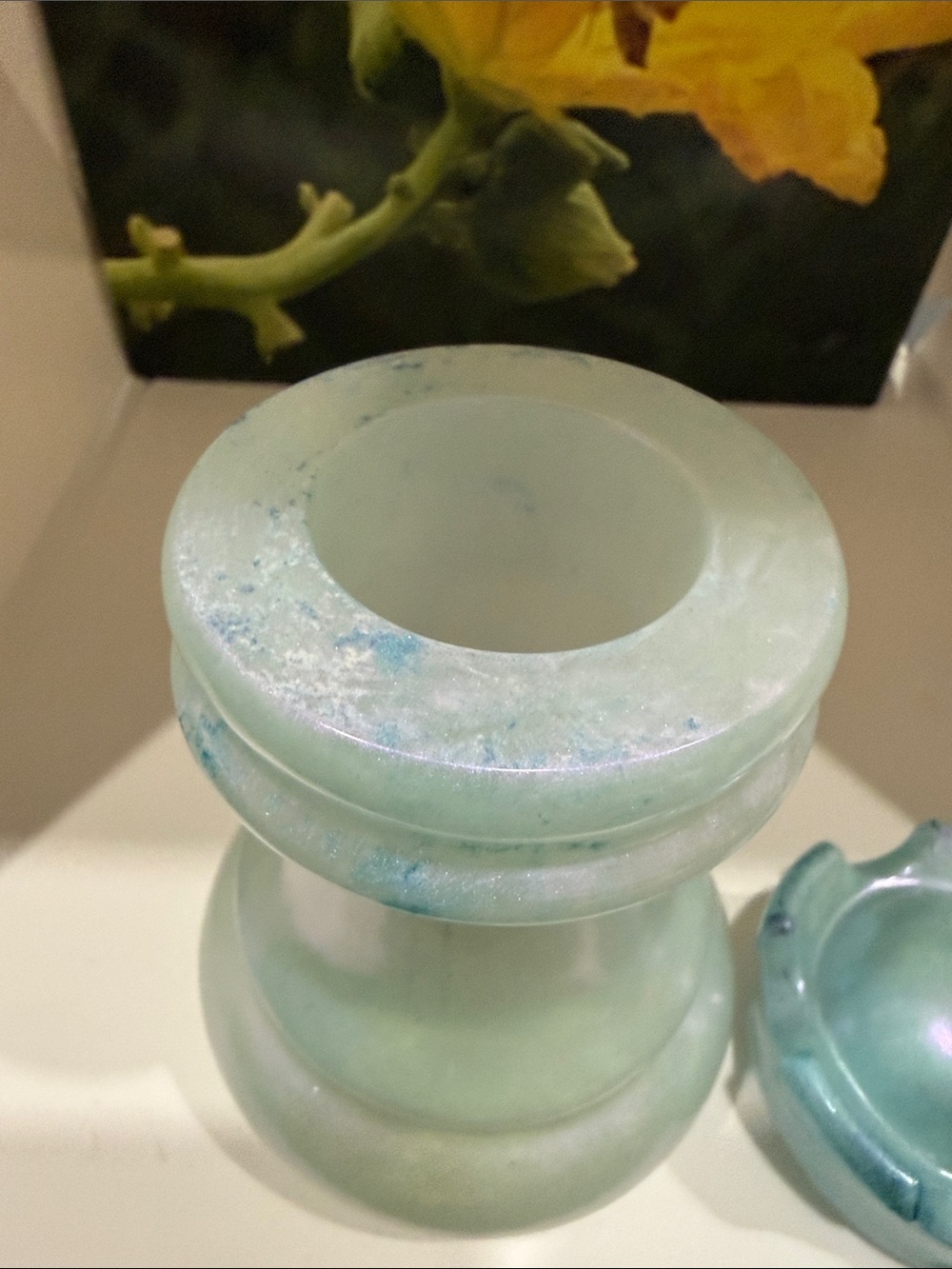 Resin Decorative Chess Rook Container - Picture 6 of 10